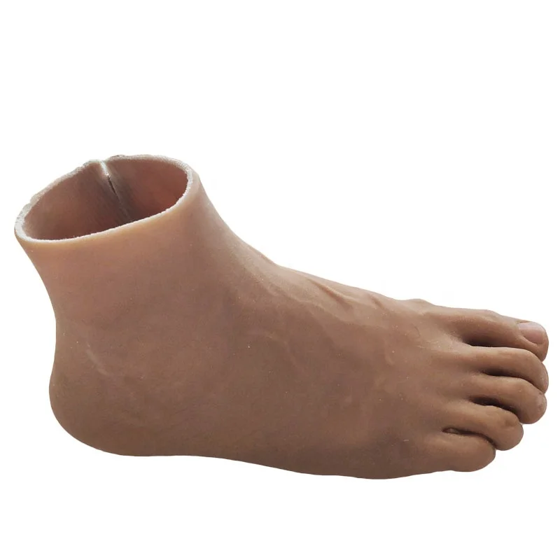 Medical grade rubber foot prosthetic silicone foot