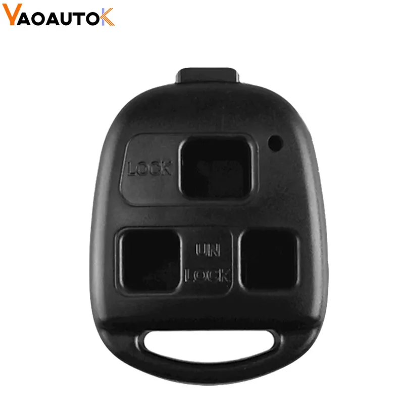 Remote Car Key Shell Case For Toyota Land Cruiser YARIS CAMRY RAV4 Corolla PRADO Prado Tarago Avensis FJ For Lexus 2/3 Buttons