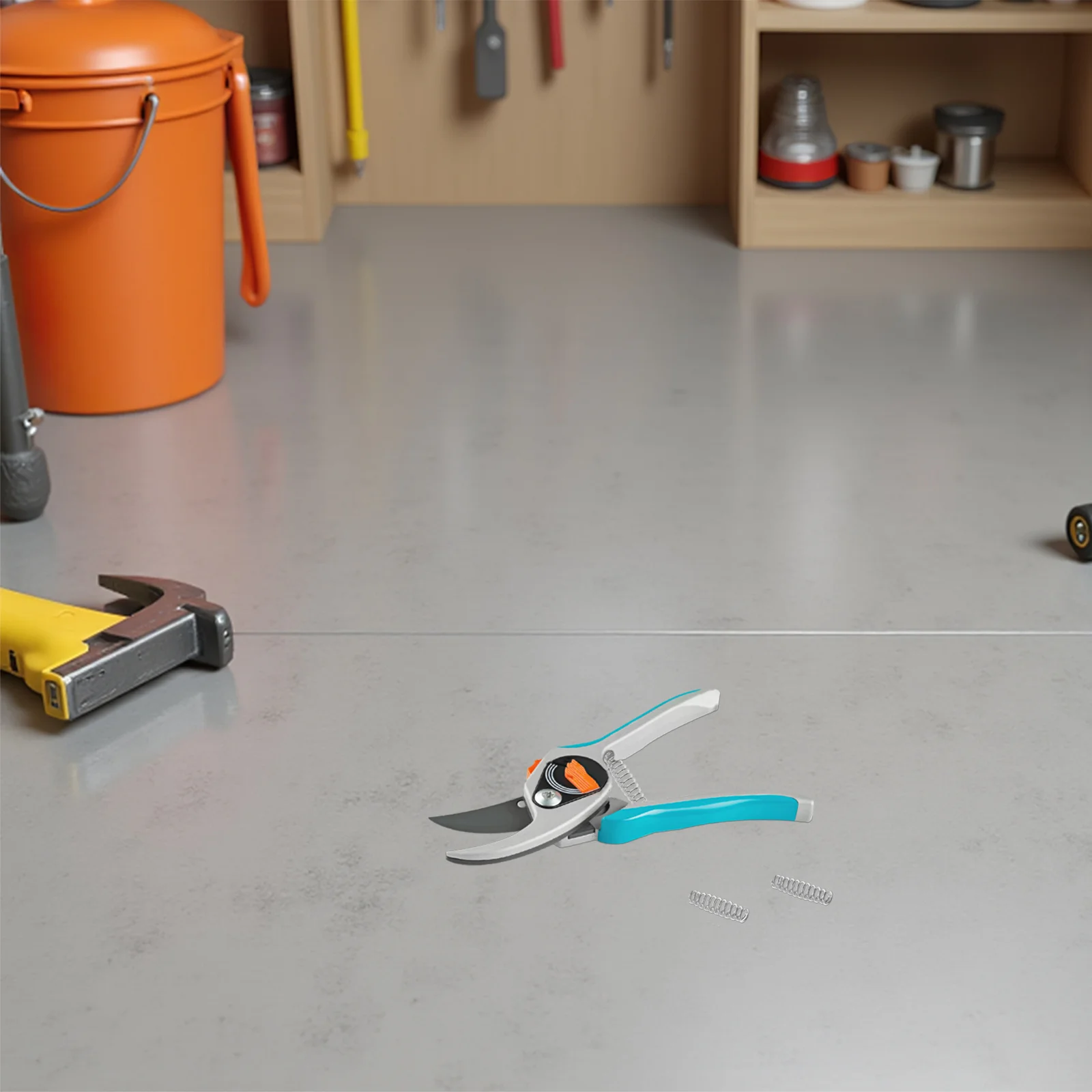 50Pcs Garden Pruner Springs Stainless Steel Replacement Parts Hand Pruner Shear Springs for Branch Cutting Trimming Scissors