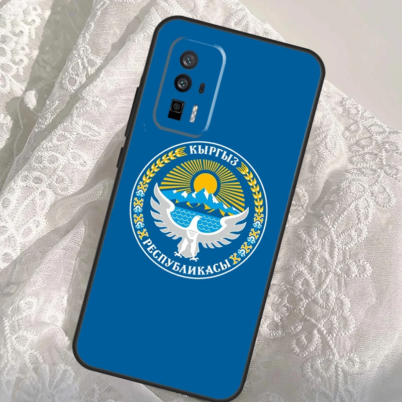 Kyrgyzstan Flag Case For Xiaomi 14T Pro 13T 12T 11T 13 14 Ultra POCO F6 Pro M6 M5s F3 F5 X3 X5 X6 Pro Cover