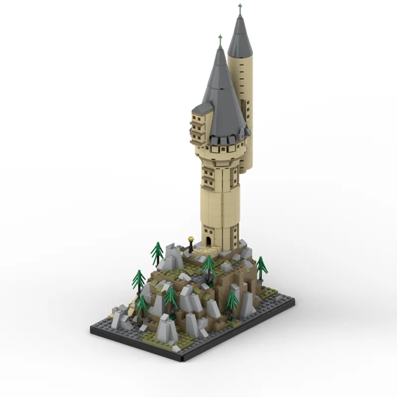 855 Uds. MOC Owlery Harry bloques de construcción juguete educativo de Navidad regalo educativo resolver el problema arriba juguete para regalo de Navidad
