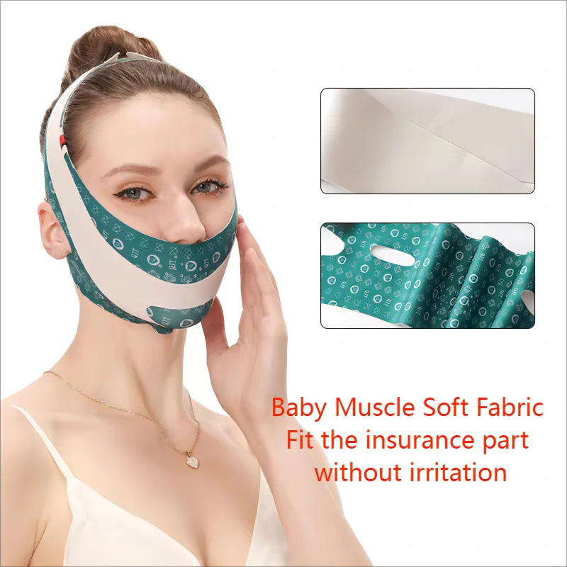 

High Elastic Facial Slimming Bandage Breathable V Face Lifting Sleep Mask Reduce Double Chin Face Sculpting Belt