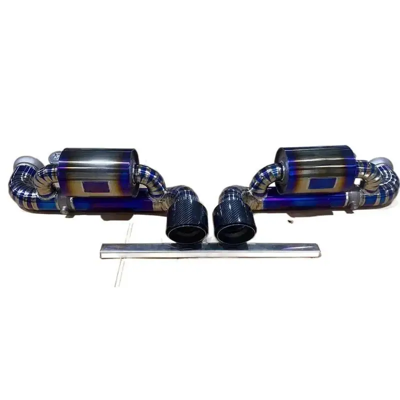 

Factory Hot Selling High-Peormance Titanium Racing Exhaust System Catback Pipe for 911 GT3 Car Model