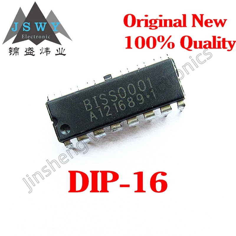 

(50/200pcs) BISS0001 DIP-16 Human Infrared Sensor (PIR) Signal Processing Chip. Brand new. In stock. Large quantities in stock.