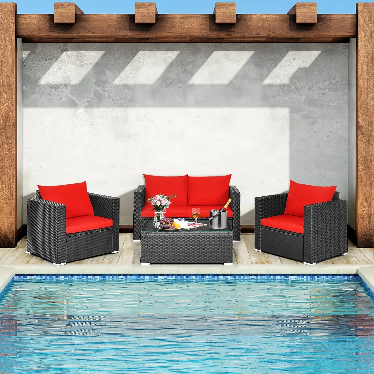 Thumbnail 4 - #15 Budget Rattan Garden Sofa Sets for Smart Shoppers