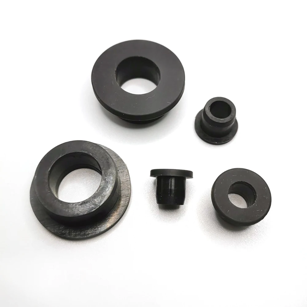 30mm-201mm Black/White Silicone Rubber Grommet Hole Plugs End Caps Bung T Type Plug Wire Cable Protect Bush Seal Gasket