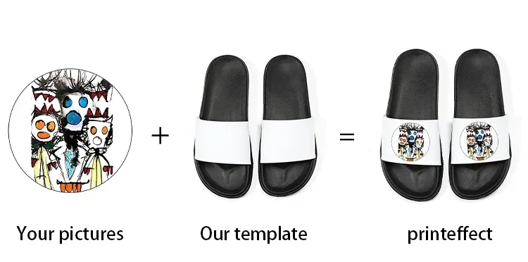 Custom Shoes Personalized Slide Shoes  Customize Photo Slippers Men Custom With Logo Men Bathroom Slippers Indoor Eva Shoes view 2