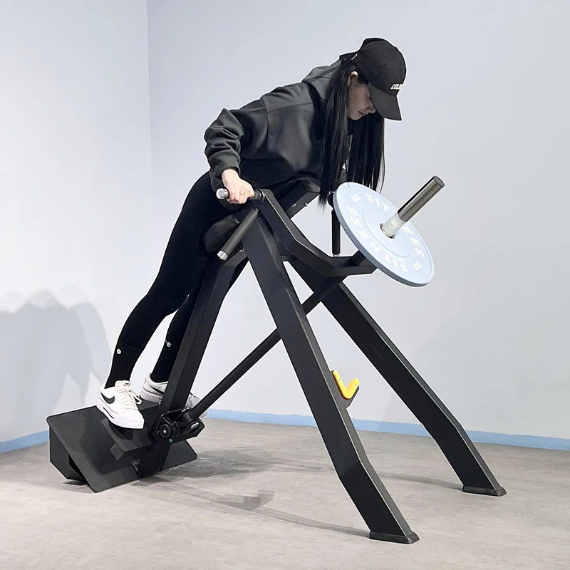 

T Bar Rowing Back Muscle Trainer T Type Pull Back Rowing Machine Back Training Equipment Attached