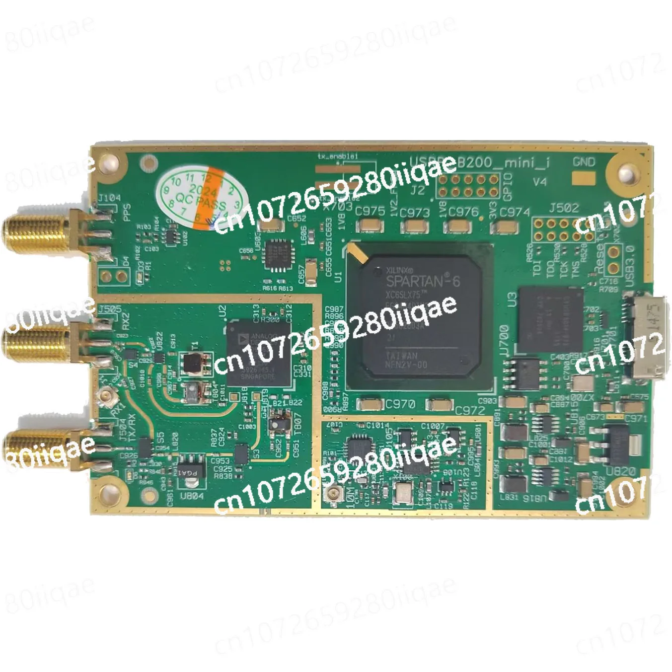 

B200 Mini Software Radio Development Board SDR RF Receiver Open Source UHD Super Pluto Hackrf