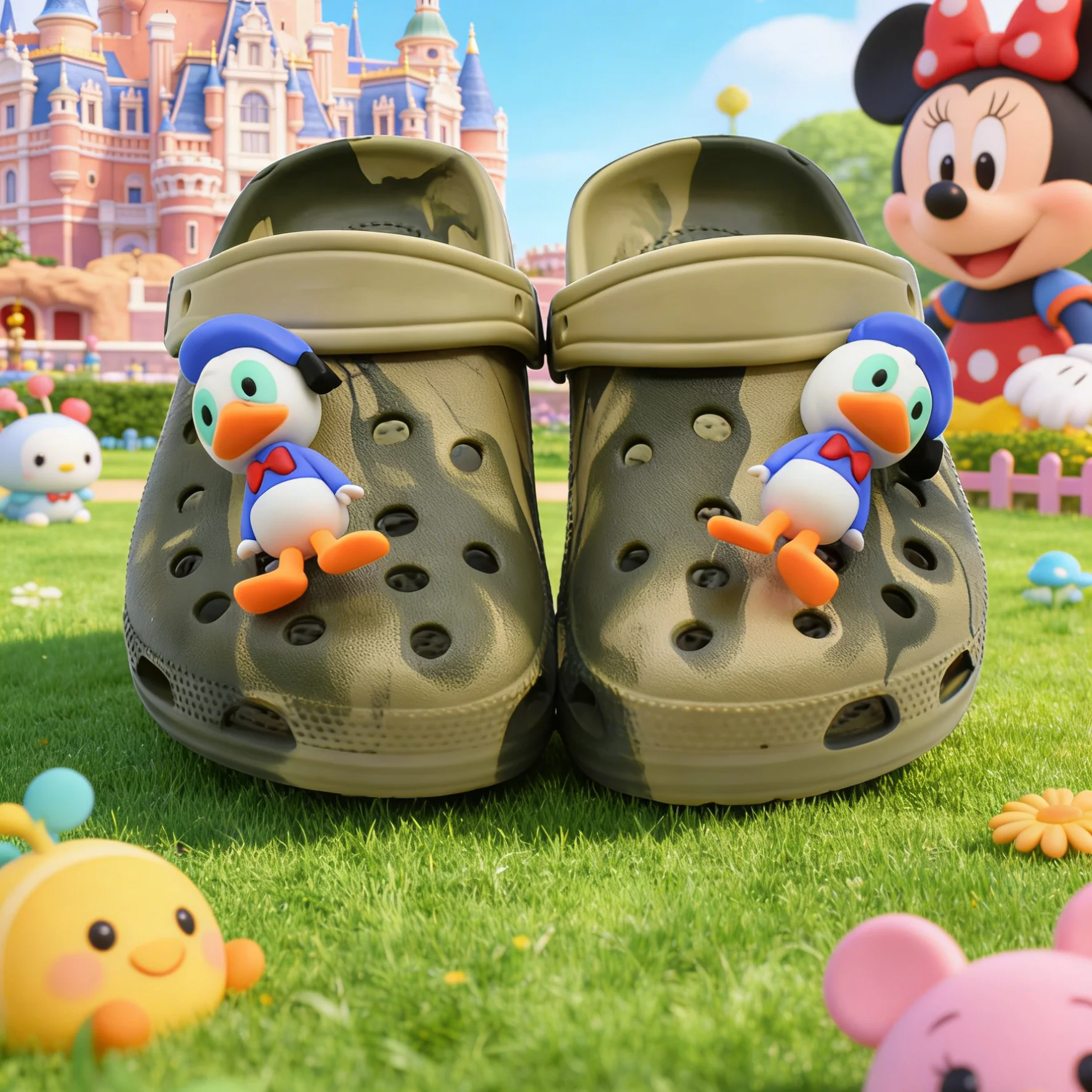 

Тапочки Disney для мальчиков, летние пляжные туфли из ЭВА с мультяшным принтом, на плоской подошве, с мягкой подошвой, белые, черные, размер 24-35