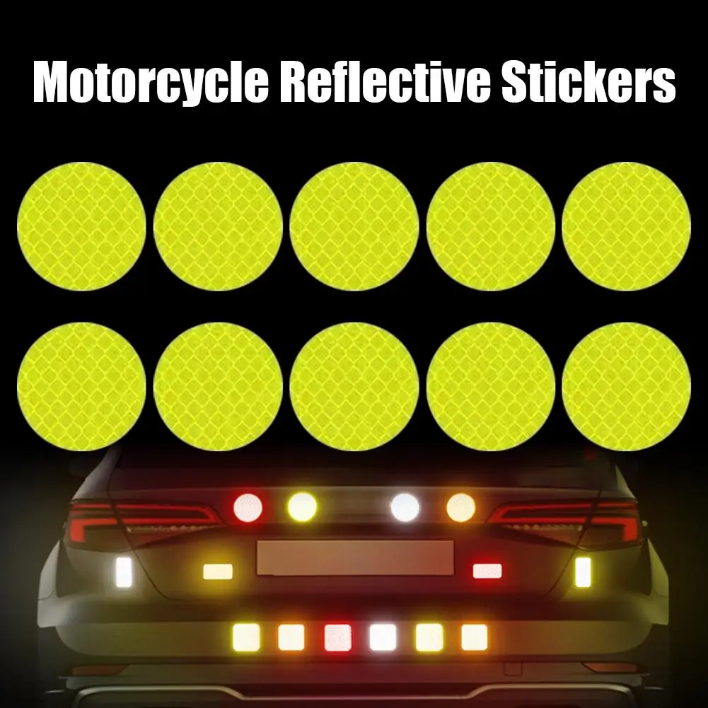 Motorcycle reflective stickers Car Bumper Reflective Strip Reflective Reflector Secure Stickers Stickers Decals Tape Warnin G6B9