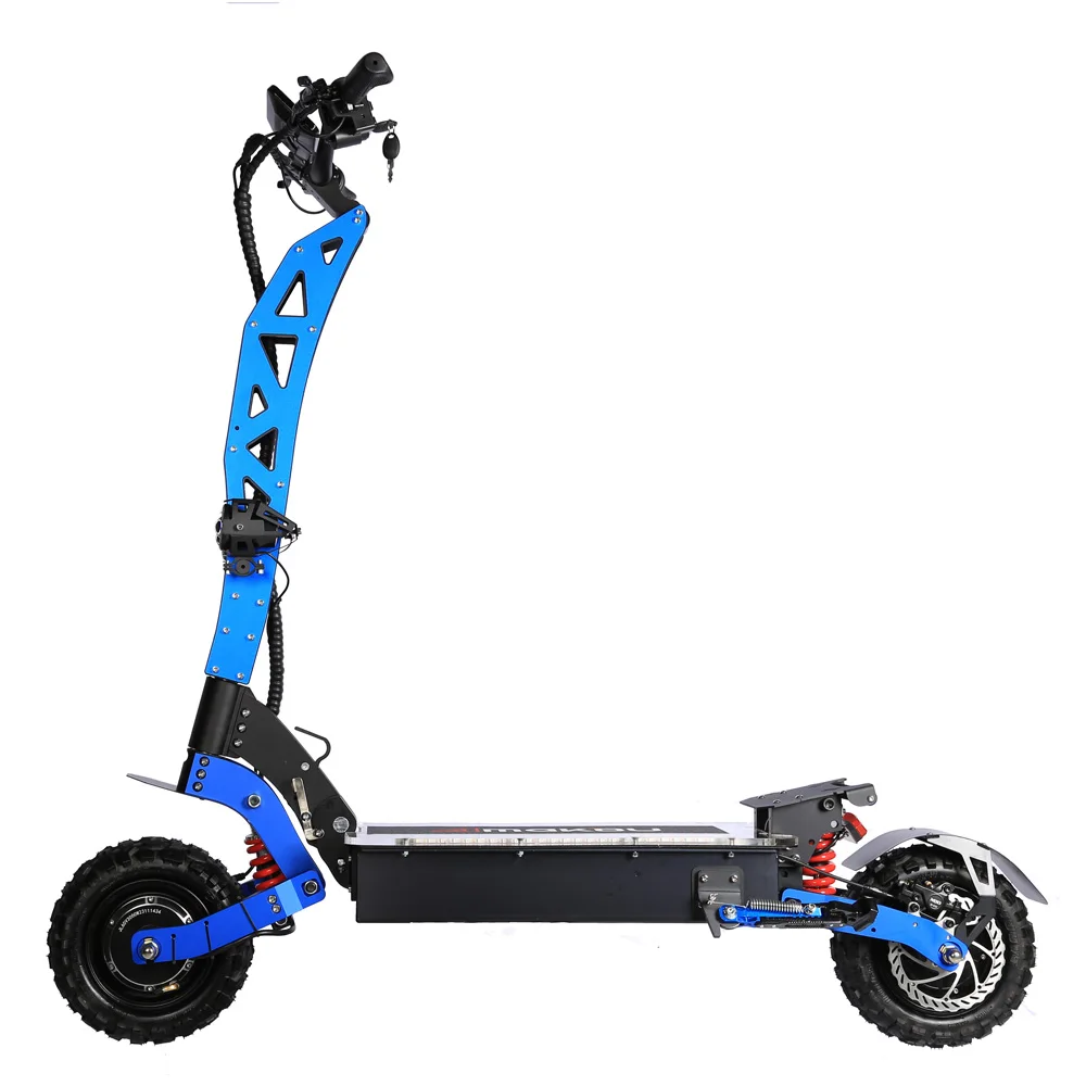 Free Shipping Scooter with 11 inch Off Road Tire Top Speed 85 km/h Dual Motor 60V 6000W Electric Scooter in US warehouse