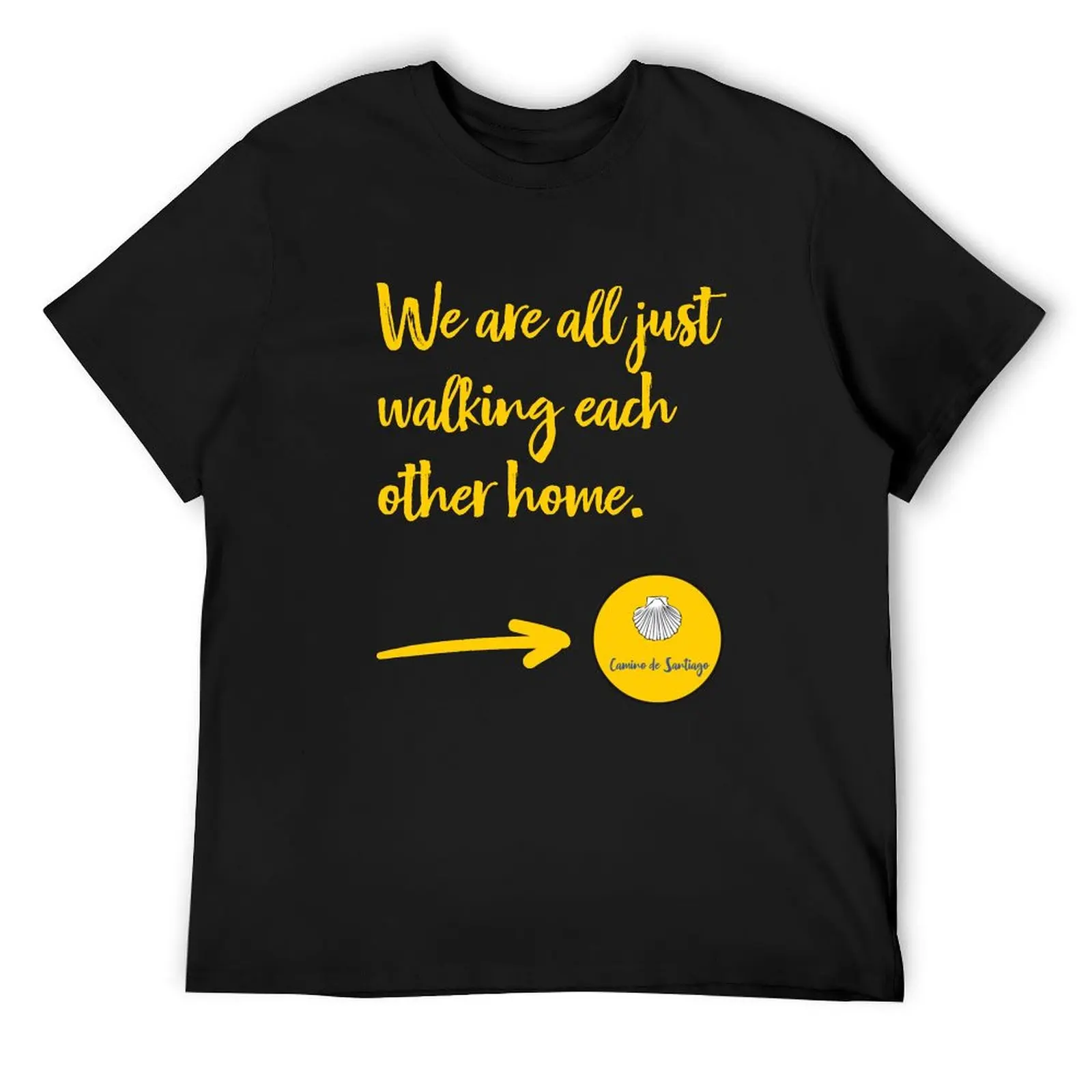 We are just walking each other home. T-Shirt anime customs design your own mens graphic t-shirts