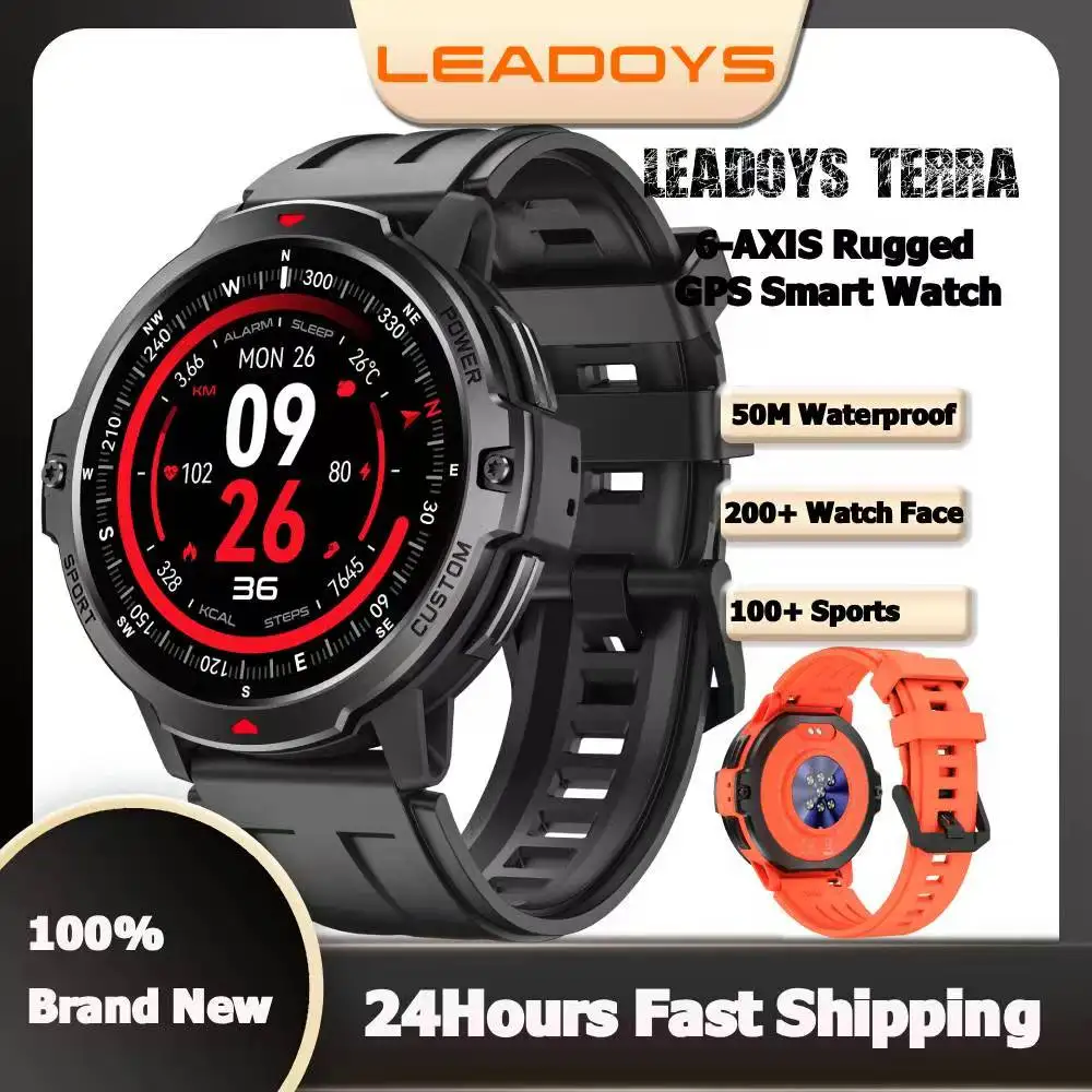 

Умные часы LEADOYS C31 для активного отдыха с GPS: отслеживание маршрута без подключения к сети, мониторинг сердечного ритма 5PD, более 150 спортивных режимов