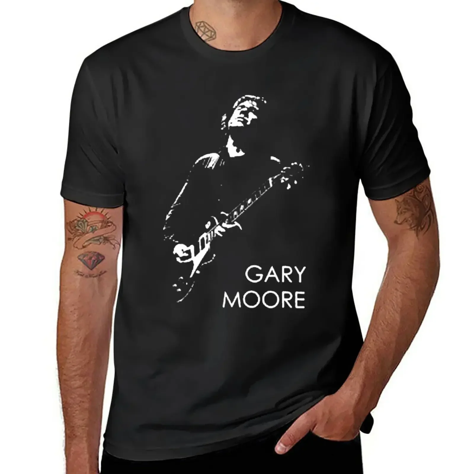 Gary moore T-Shirt graphics quick drying t shirts men