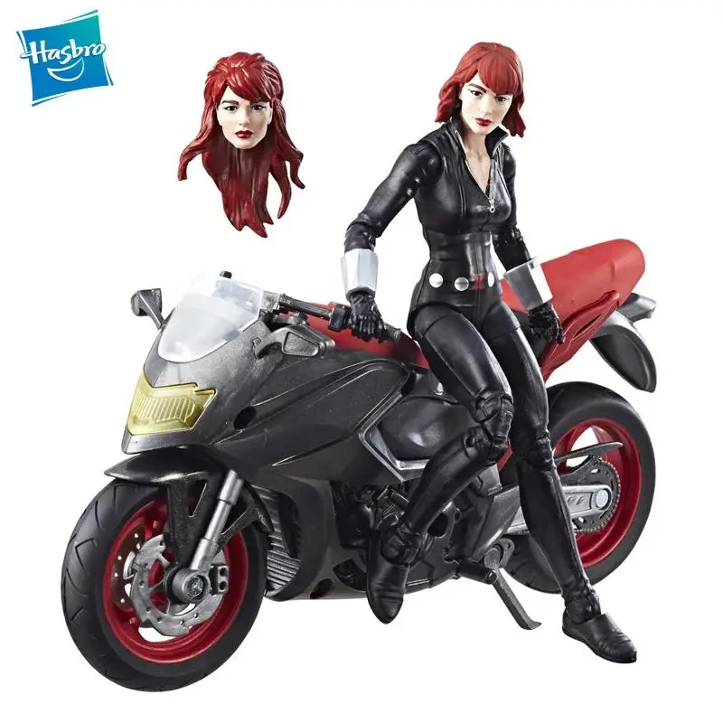 Hasbro Genuine Marvel Legends Professor X Ghost Rider Black Widow Motorcycle Action Figure Model Toys for Boys Gifts 6In