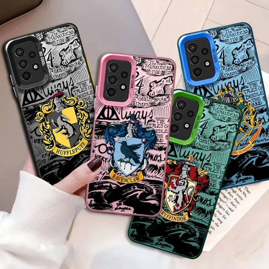 Potters Wand Art Harries Logo Mobile Phone Case For Samsung Galaxy A55 A54 A53 A15 A14 A13 A52 A35 A33 A32 A22 A34 A12 A11 5G