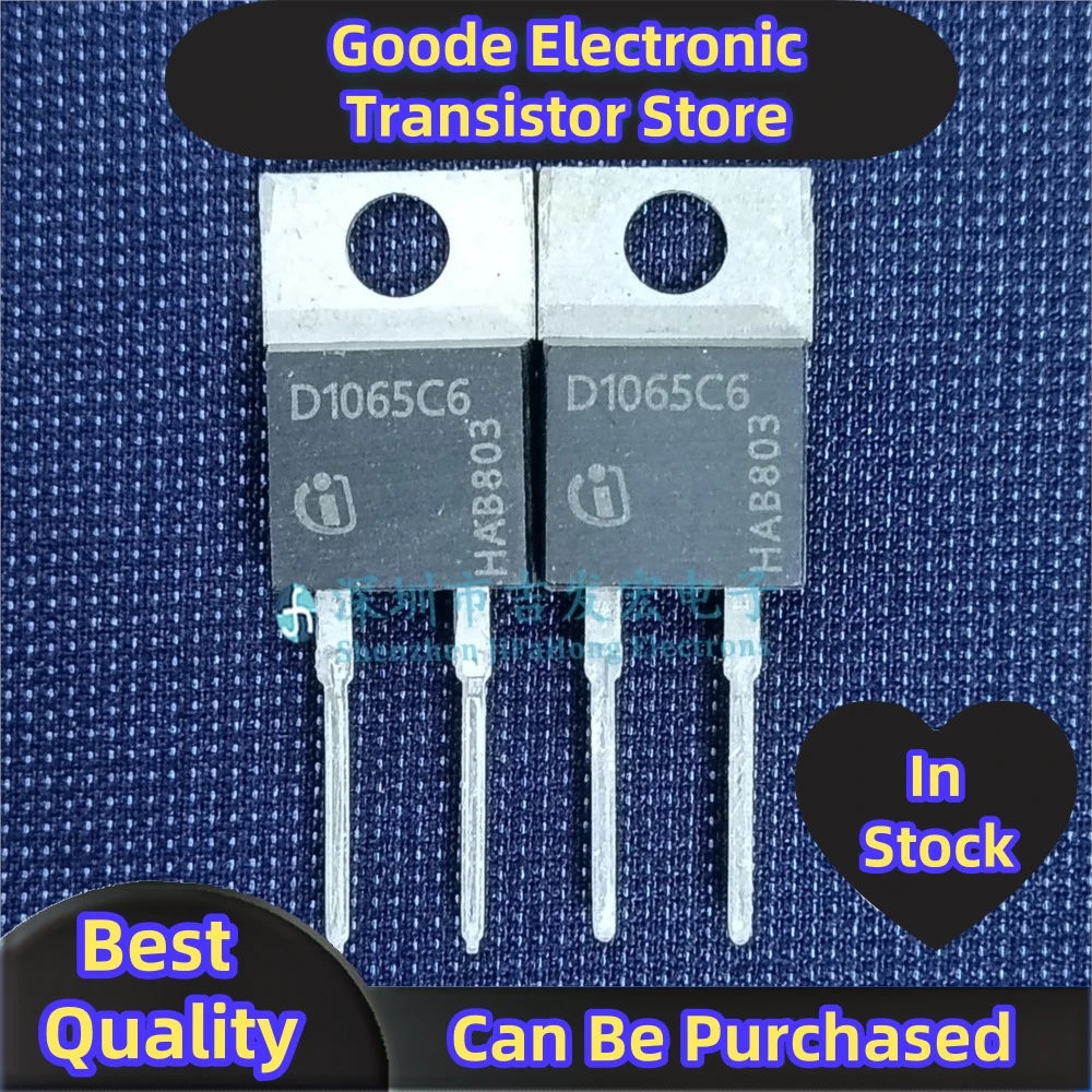 

10PCS IDH10G65C6 D1065C6 TO-220 Fast Shipping Best Quality