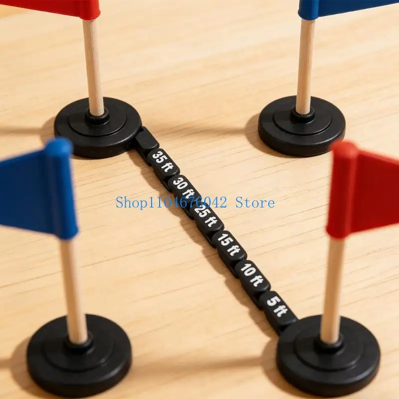 652F Flexible Jointed Chain Ruler With 1 Inches Scale For Precise Measurement Around Corners And Obstacles In Tabletop Game