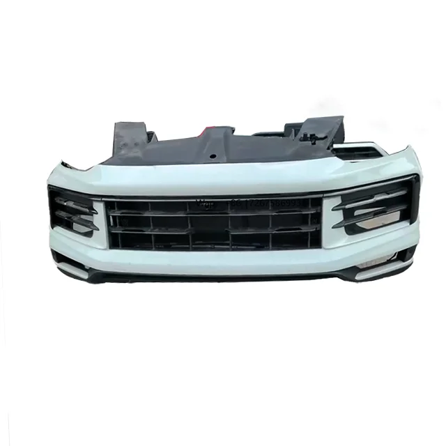 For  2019-2024 Front Bumper Radiator Grille Fan Parking Sensor Wiring Harness and Tow Cover