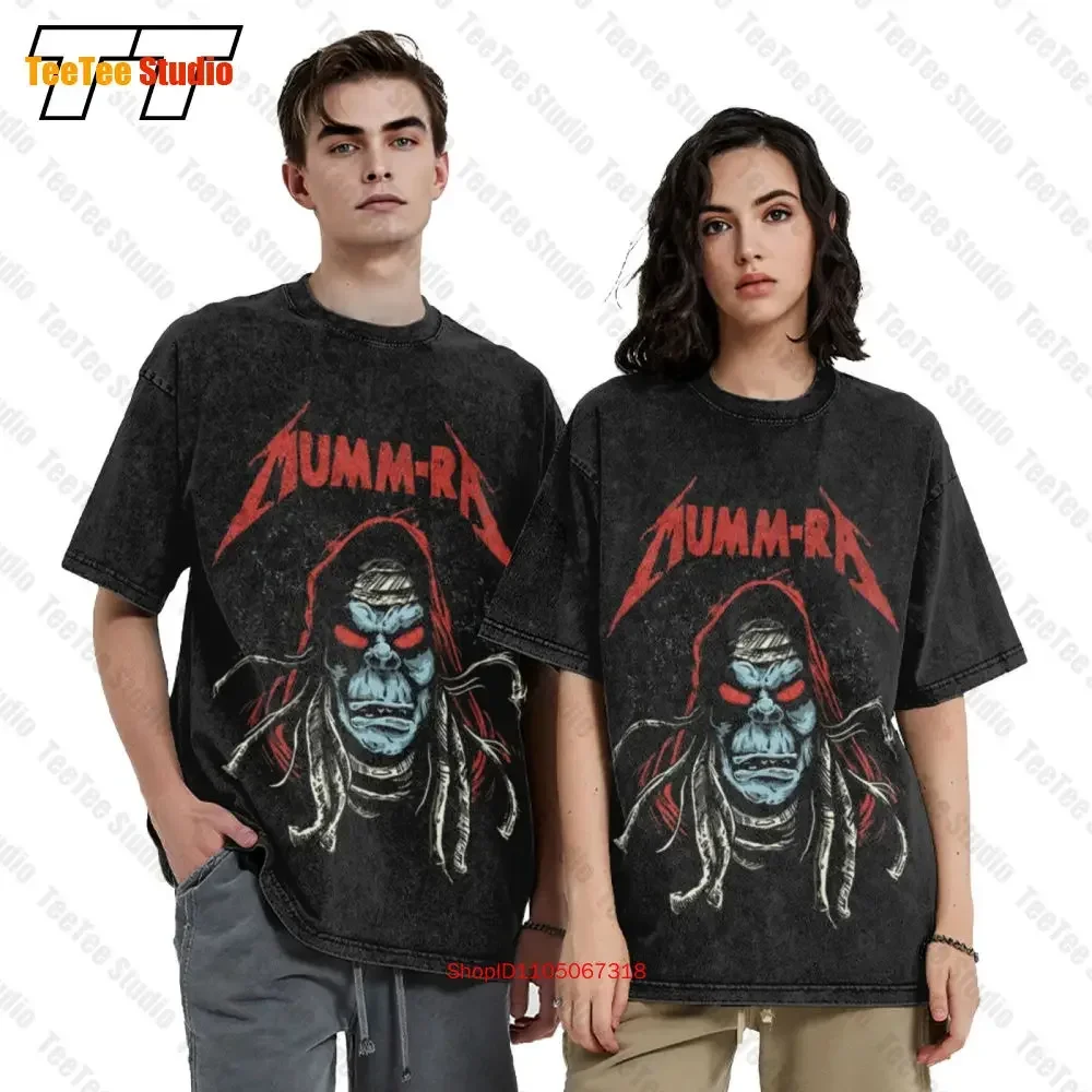 80S Cartoon Tc Mumm Ra Rock Band Cats Parody Vintage Gym T-Shirts T-Shirt HJ4W