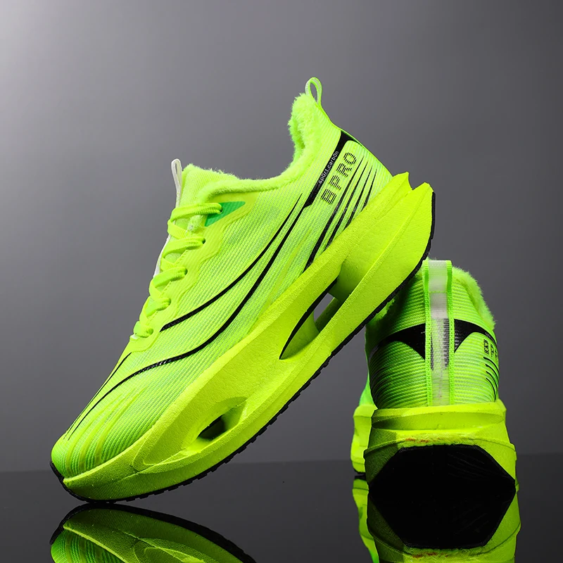 

Men's Waterproof Snow Boots with Plush Lining, Anti-Slip and Wear-Resistant Sneaker Sole, Warm Winter Casual Boots