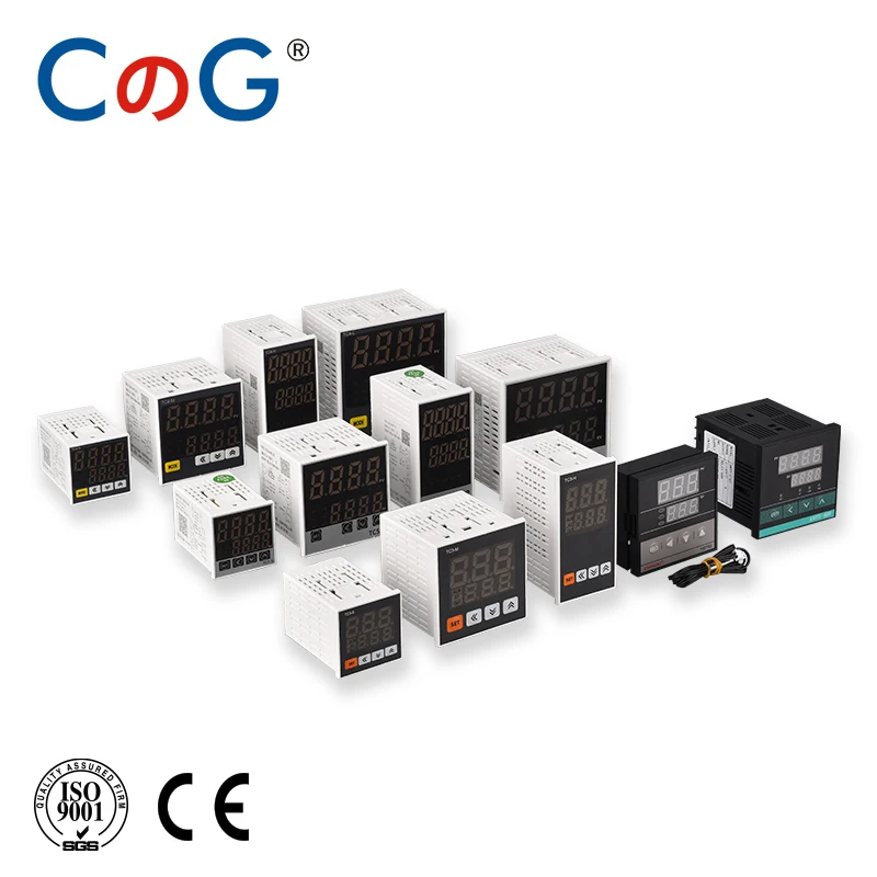 Imagem -06 - Controlador de Temperatura Inteligente cg Digital Display Universal Entrada Dupla Saída Termostato de Controle Pid Série cg Tc5 ac 220240v