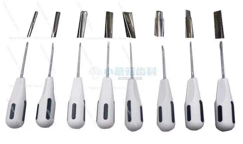 

Набор из 8 инструментов для малоинвазивной экстракции зубов: щипцы и ножи для удаления зубов