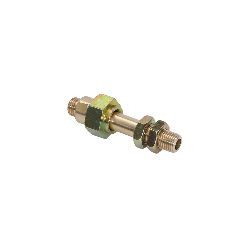 Three steel plunger pump water outlet tee quick connector rotary joint waterproof rubber pad pipe