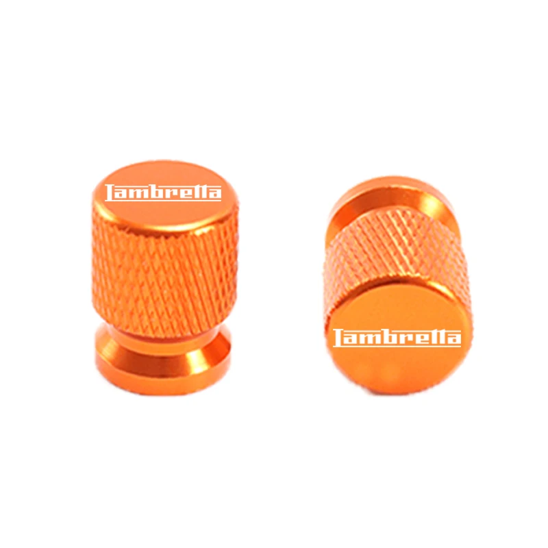 Suitable for Lambretta G350 dedicated X300 V200 V dedicated Barona V50 V125 200 aluminum motorcycle tire valve cap sealing cover