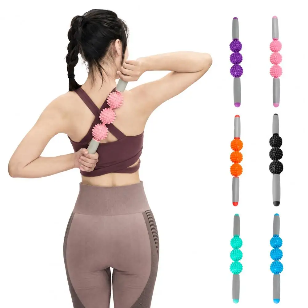 Rodillo de Masaje Profesional de 5 Puntas para Fascia, Barra de Alivio de Celulitis y Tejido Muscular Profundo, Herramienta Terapéutica para Masaje de Cuello, Piernas y Espalda
