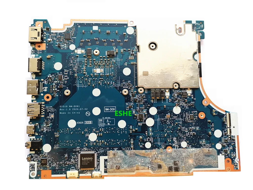 GY510 NM-D091 For Lenovo ThinkBook 15p IMH Laptop Motherboard With CPU i5-10300H i7-10750H GPU GTX1650 4G 5B20Z74897 5B21B08045