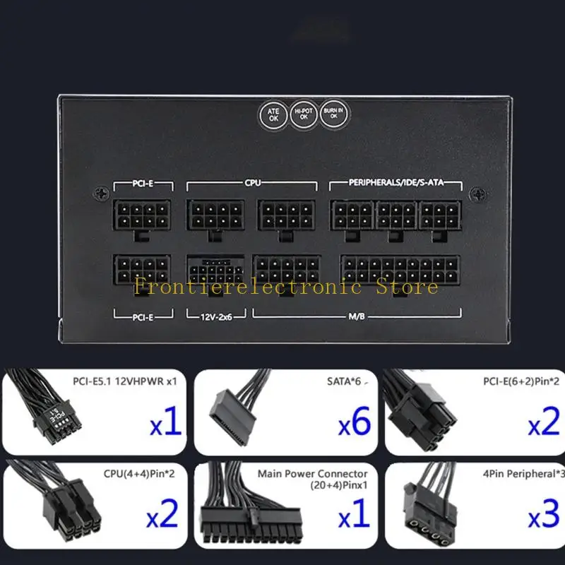 بطاقة رسومات G8DB 180-240V 750W تعدين إمدادات الطاقة من إمدادات الطاقة
