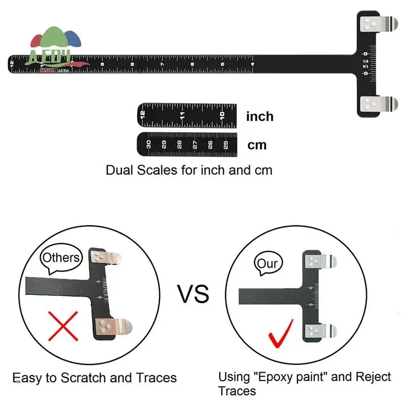 

AED4-Bow String Nocking Points Set With T Square Ruler Nocking Buckle Pliers And 8Pcs Nocking Buckle Set
