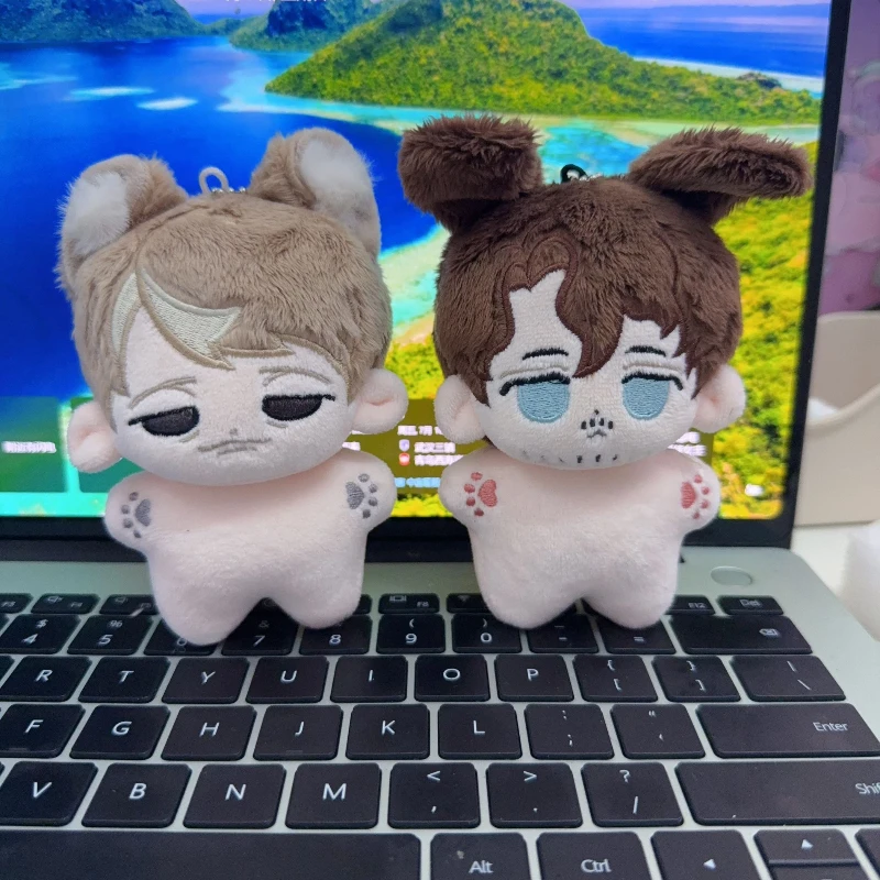 10cm Anime papel Will Hannibal Kawaii Cosplay muñeca de algodón estrella de mar cuerpo dibujos animados Mini peluches suaves llavero figuras de juguete regalo para seguidores