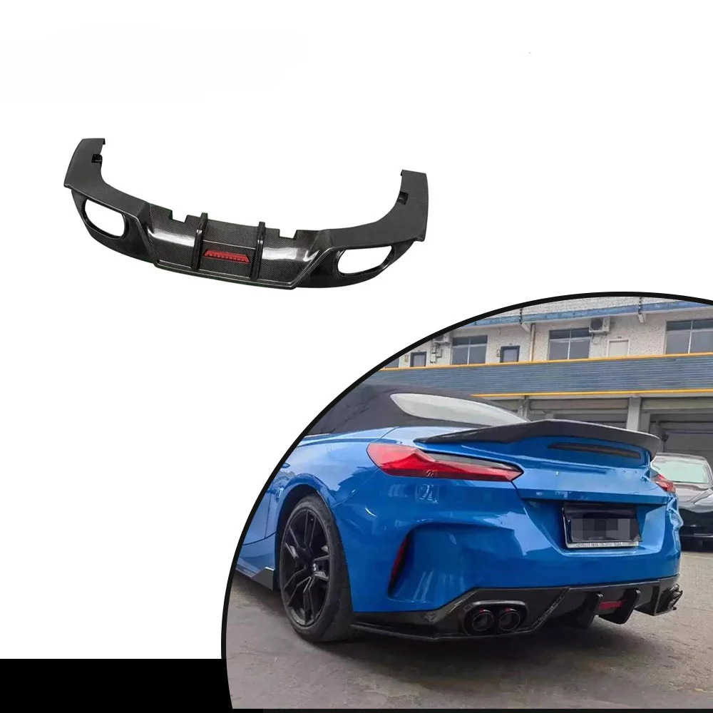 High Quality Carbon Fiber Rear Bumper Diffuser for BMW Z4 G29 M40i Convertible 2-Door 2019-2024