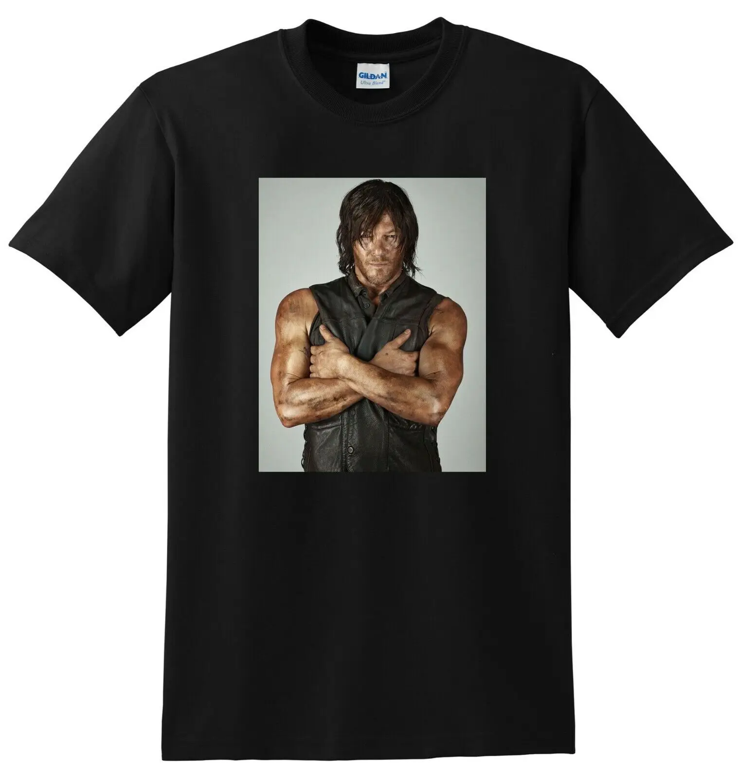 Daryl Dixon T Shirt The Walking Dead Photo Poster Tee Small Medium Large Xl