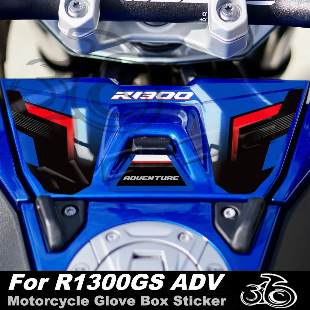 For R1300GS ADV R1300 GS Adventure Triple Black 2025 2026 Motorcycle Glove Box Stickers Motorrad Protection Decals