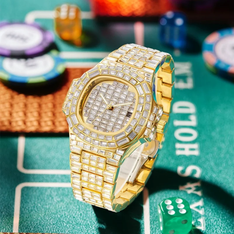 Luxury Mr The Starry Sky Series Club Party Business Watches Waterproof Luminous Quartz Watch Unisex Sparkly Shiny Fashion Style