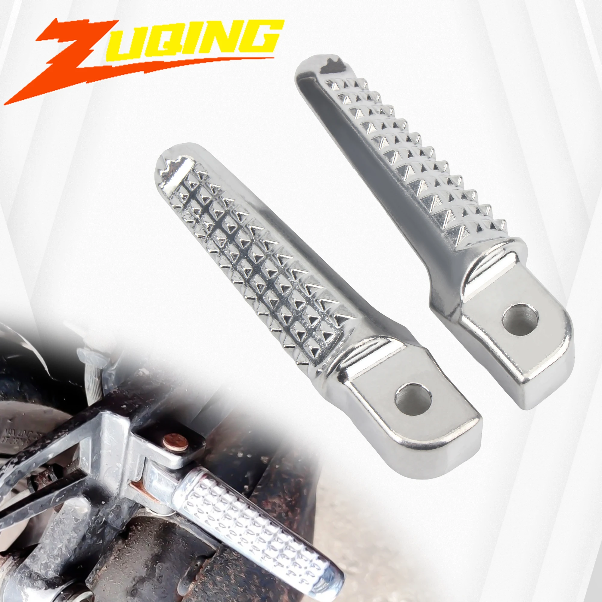 Universal Motorrad Fußstütze Pedal Rest Fußrasten Ersatzteile für Yamaha KTM Honda Kawasaki Suzuki - Komfort Fußrasten