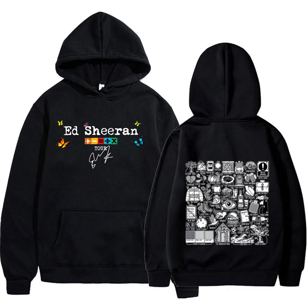 

Ed Sheeran Autumn Variations Tour Hoodies Harajuku Hip Hop Vintage Pullover Men Women Long Sleeve Popular Sweatshirt Fans Gift