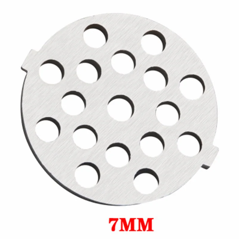 Meat Grinder Plate Net Cutter Meat Grinder Parts Stainless Steel Meat Hole Plate For 55mm Diameter Meat Grinder