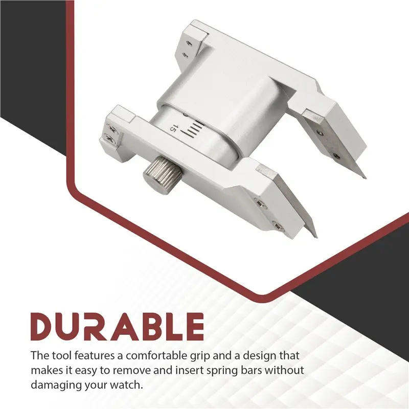 A18P-سوار أداة إزالة الصواميل ساعة المهنية الربيع بار أداة الفولاذ المقاوم للصدأ حزام ساعة اليد مزيل ذو طيات لمزيل الساعات P