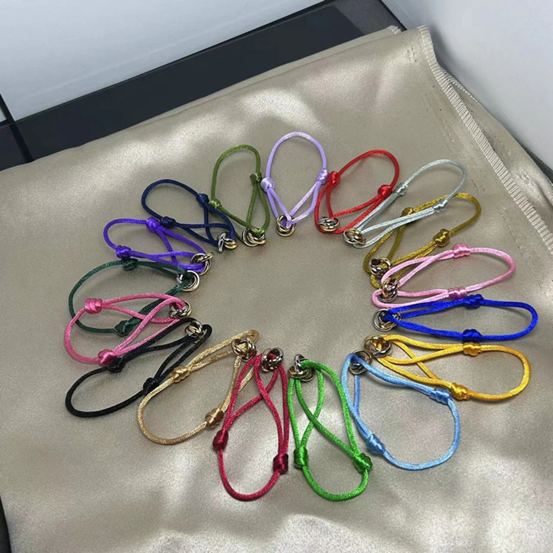 

Браслет Lucky Couple из стерлингового серебра 925 пробы с регулируемой веревкой, подходит для мужчин и женщин. Модные украшения для вечеринок. Фестивальный подарок