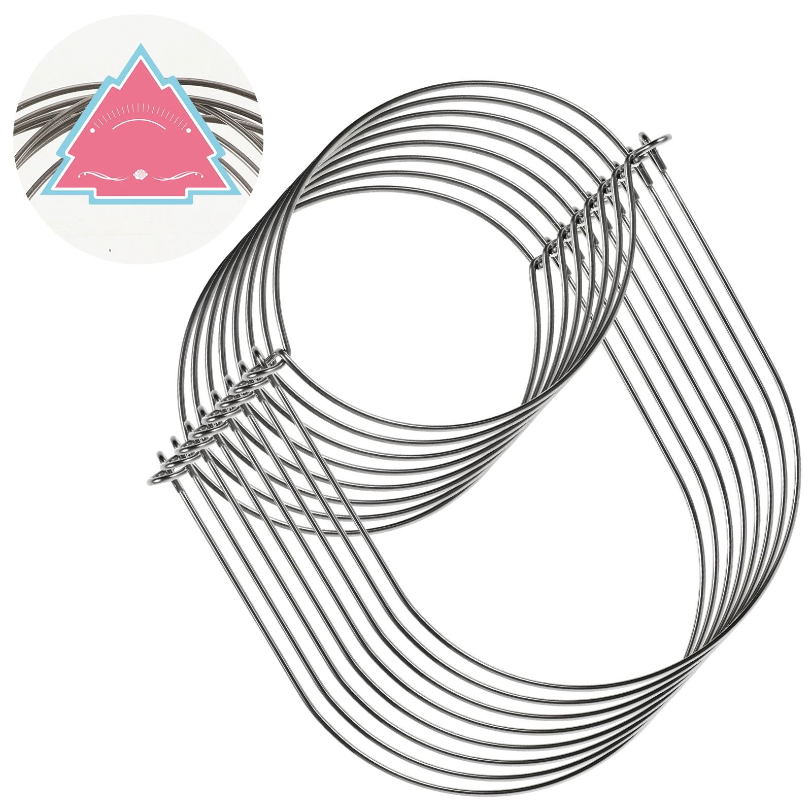 8 قطعة جرة ميسون المعدنية شماعات الأسلاك الفولاذ المقاوم للصدأ تعليب الجرار مقابض واسعة الفم المحمولة أدوات تخزين الزخرفية المتوافقة #4