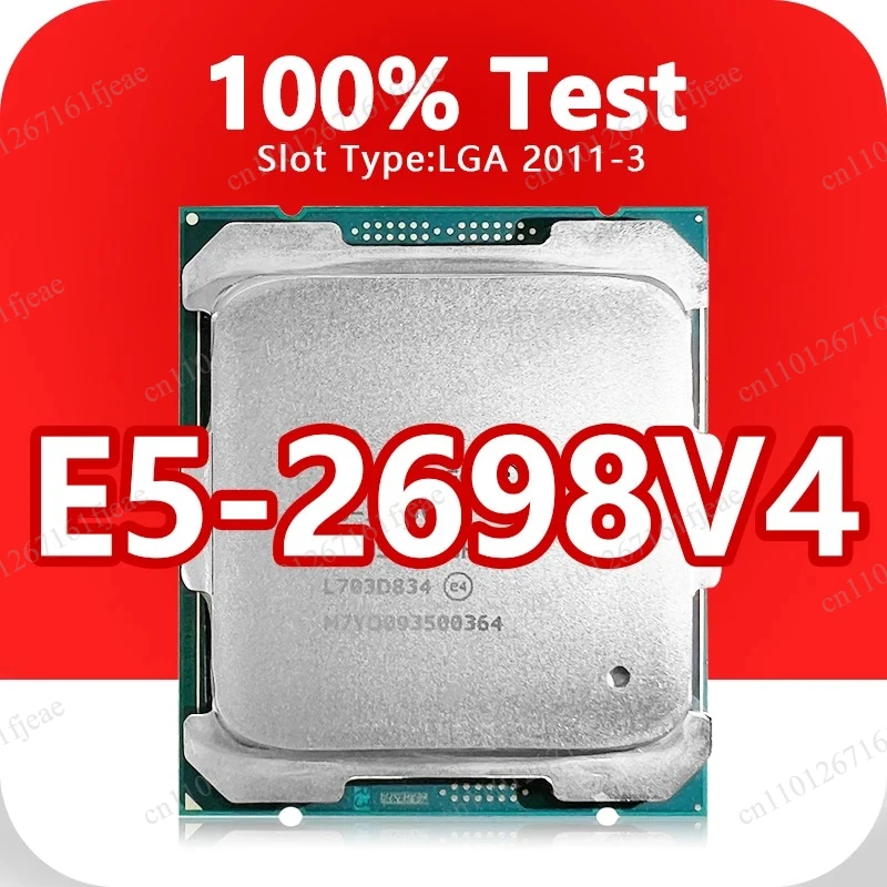 Cores 40 Threads 2.2GHz 50MB 135W processor  E5-2698V4 CPU SR2JW 20 LGA2011-3 for X99 Board    Xeon E5 2698V4 processor