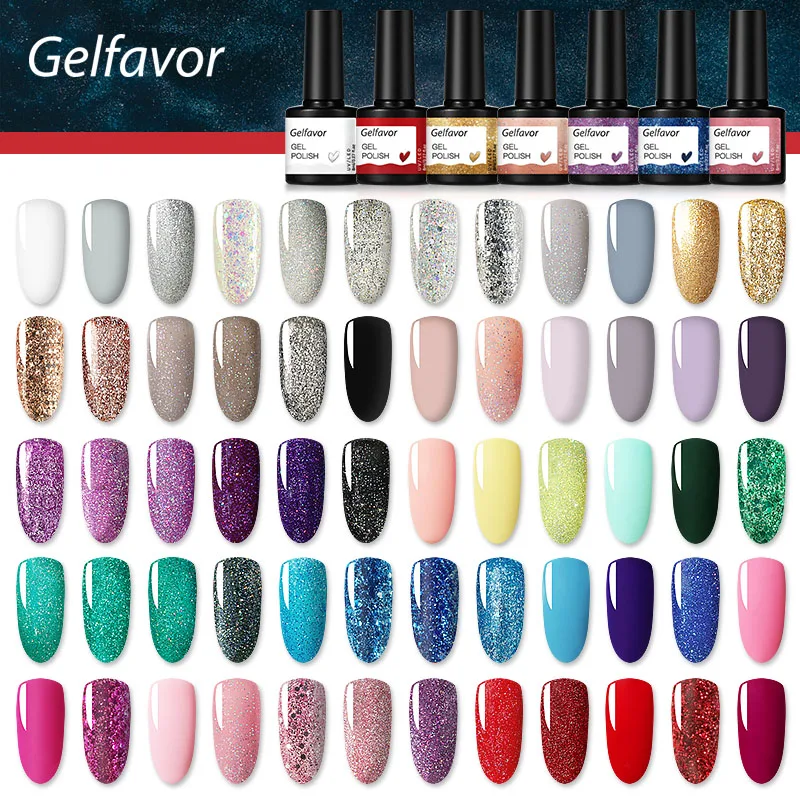 ROSALIND Nail UV Gel Varnishes Hybrid Soak Off Semi Permanent  5/8ml Nail Polish Base Top Coat Nail Art Decoration