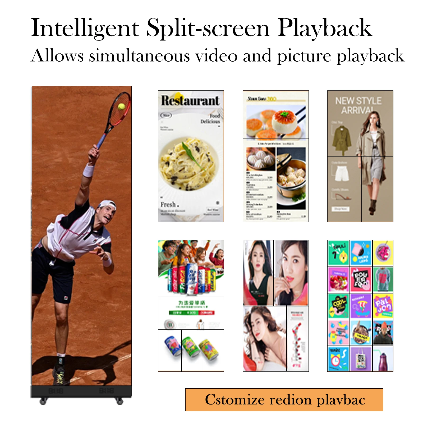 Volledig gekleurd LED-module P1.5 scherm naadloze splicing flightcase buitenpaneel monitor GOB LED posterdisplay reclamebord