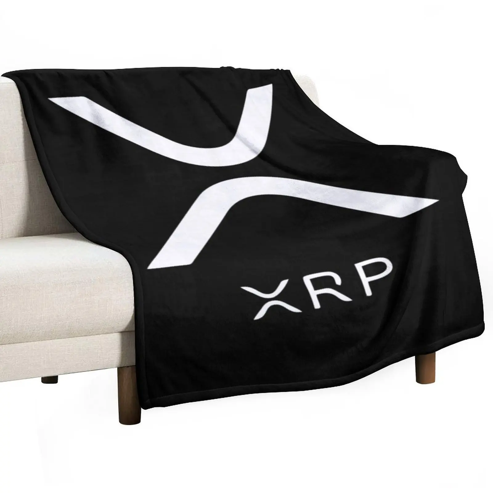 XRP RIPPLE NEW LOGO Throw Blanket Soft Plaid Vintage funny gift Blankets