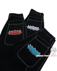 Wexwear Embroidery Shorts Skateboarding New Y2k Jeans Denim Baggy Harajuku Gym Basketball Shorts Men Letter Graphic Streetwear